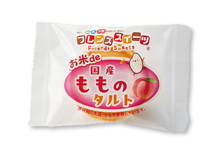 桃のタルト