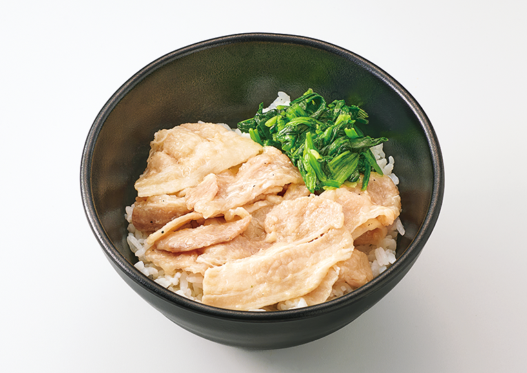豚塩カルビ丼