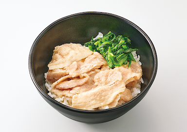 豚塩カルビ丼