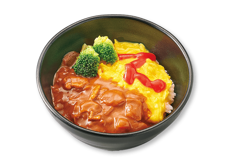 ハッシュドビーフ丼