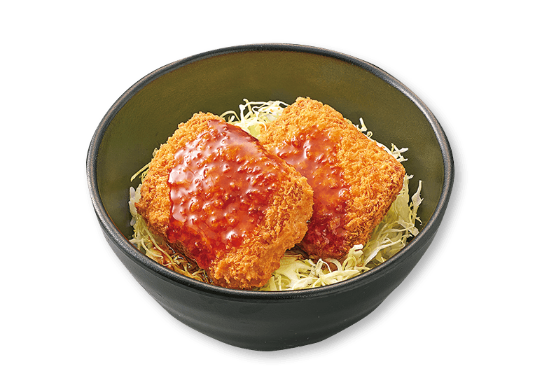甘辛チキンカツ丼