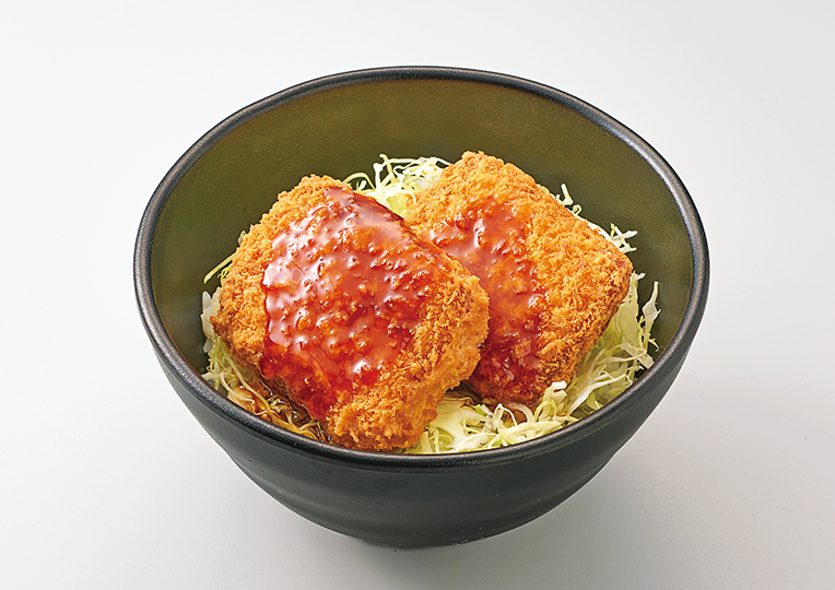 甘辛チキンカツ丼