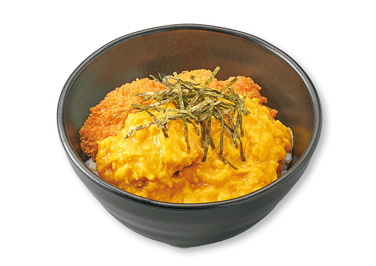 カツ玉丼