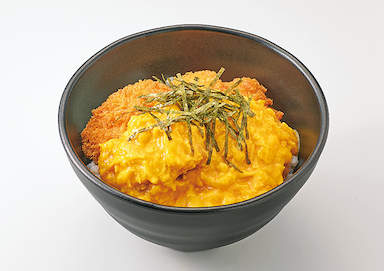 カツ玉丼