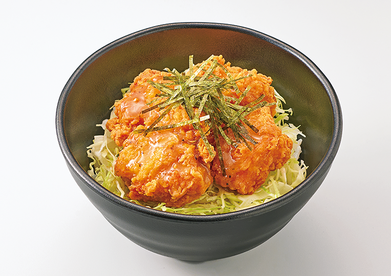 塩だれ唐揚げ丼