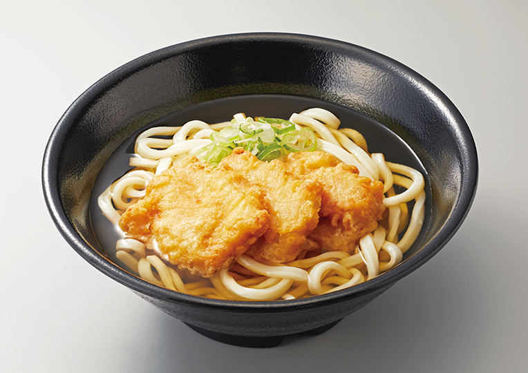 鶏天うどん