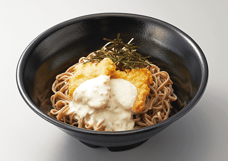 冷やし鶏天タルタルそば