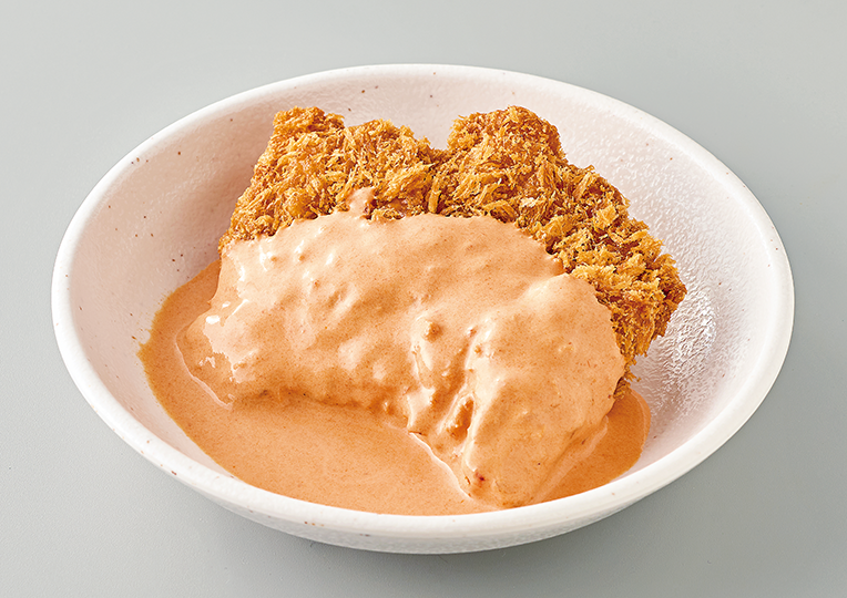 ジューシー鶏カツオーロラソース