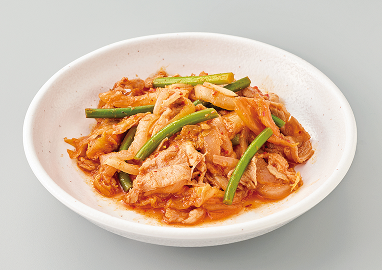 豚肉キムチ炒め