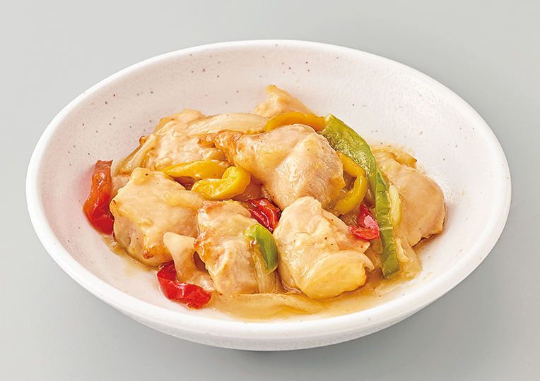 鶏肉の甘酢炒め