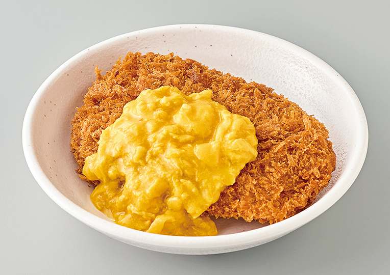 ロースカツ玉子あんかけ