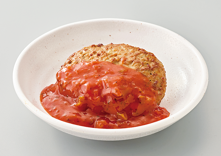 ハンバーグサルサソース