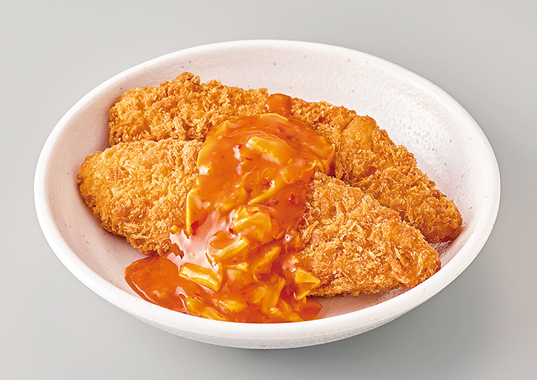 白身フライチリ玉ソース