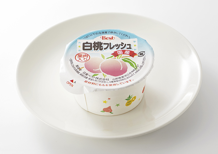 白桃フレッシュゼリー