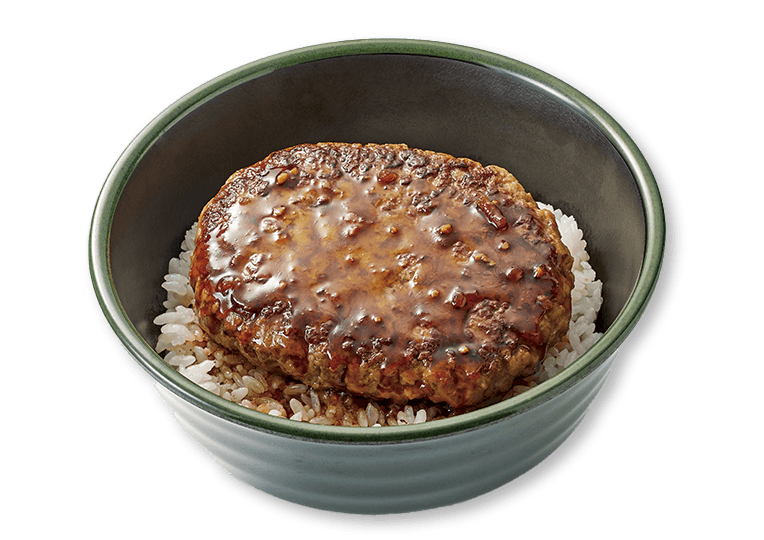 ハンバーグステーキ丼