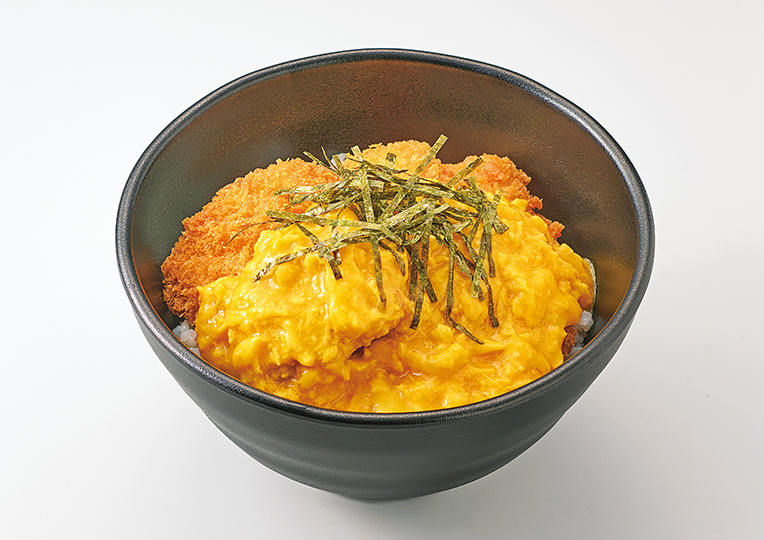 カツ玉丼